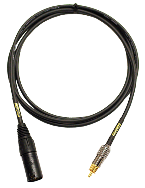 D-BOX+ or CONVERT-2 SPDIF to AES 75 OHM 6 foot RCA-XLRM Digital
