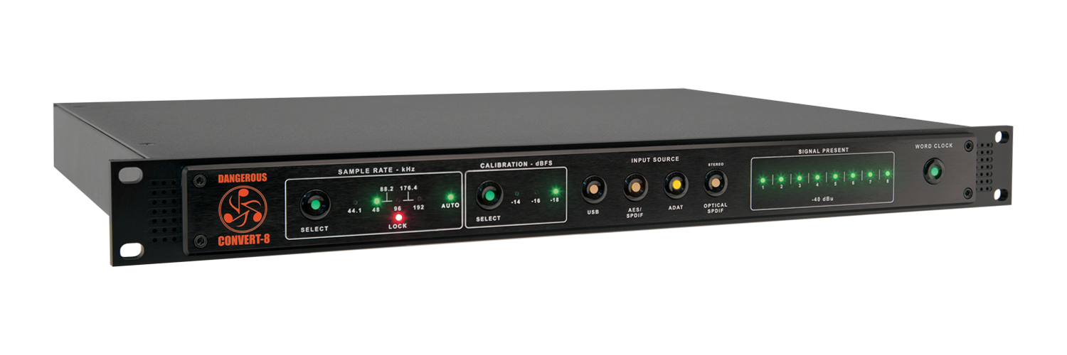 Dangerous Music CONVERT-8 8-channel D/A Converter – Dangerous