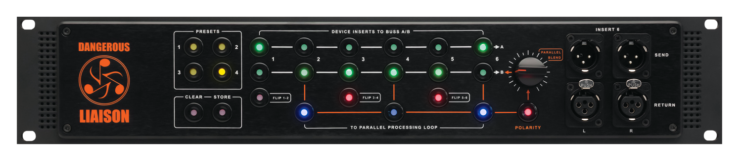 Dangerous Music LIAISON Analog Master Router – Dangerous