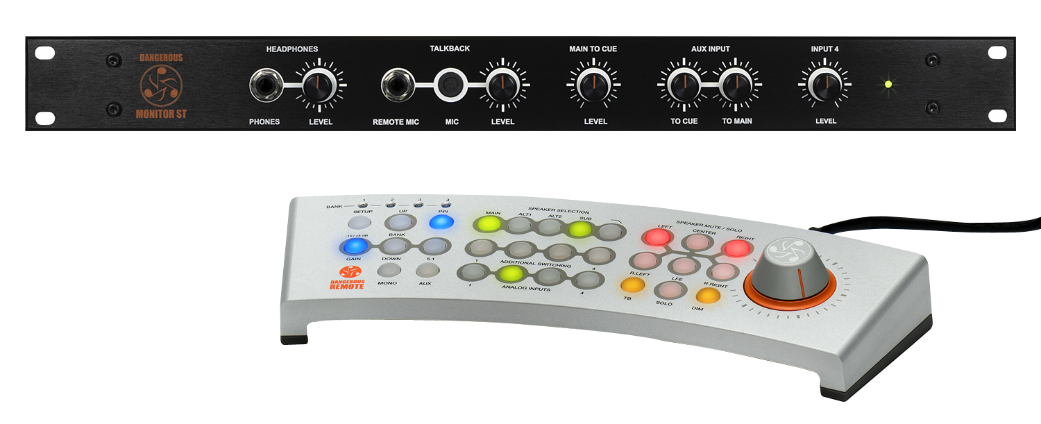 Dangerous Music MONITOR-ST Monitor Controller with Remote Control