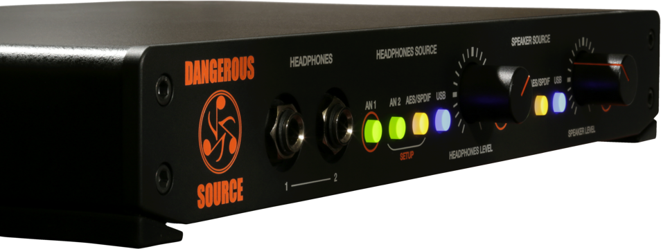 DANGEROUS SOURCE モニターコントローラー SOURCE Portable Studio Monitor Controller — Dangerous Music®