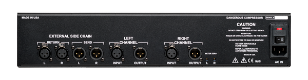 COMPRESSOR 2-channel Dynamics Processor