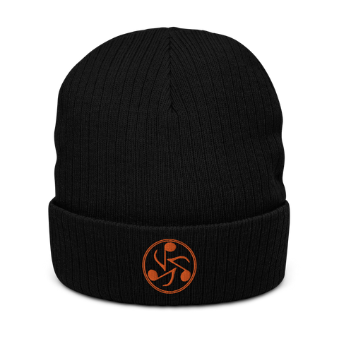 Dangerous Icon Ribbed Knit Beanie